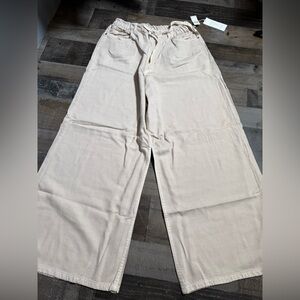 NWT Anthropologie Pilcro Tie Front Trouser-‎ Large